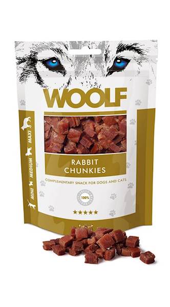 WOOLF RABBIT CHUNKIES 100G