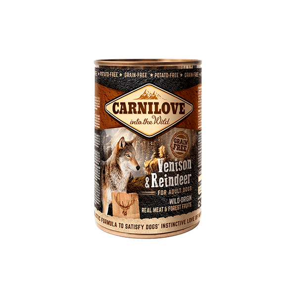 CARNILOVE DOG VENISON&REINDEER 400G