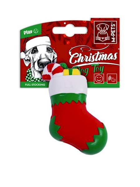 M-PETS DOG TOY CHRISTMAS FULL STOCKING