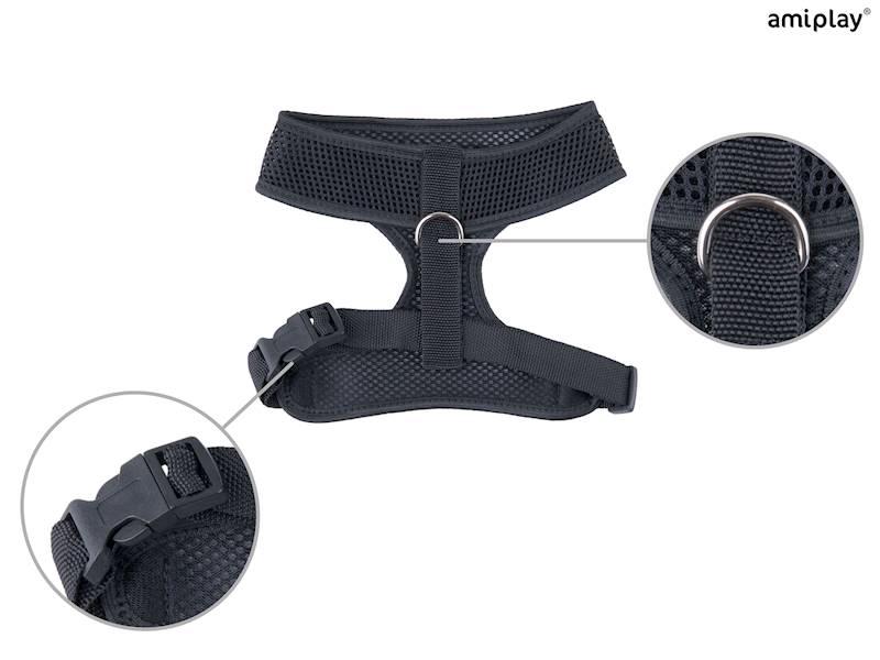 AMIPLAY AIR SZELKI SCOUT CZARNE XS