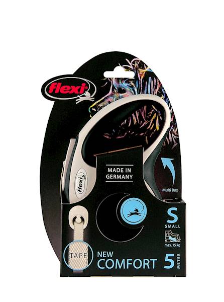 FLEXI NEW COMFORT TAŚMA S 15KG 5M CZARNA