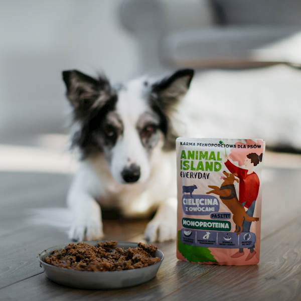 ANIMAL ISLAND DOG MONO CIELĘCINA (PASZTET) 300G