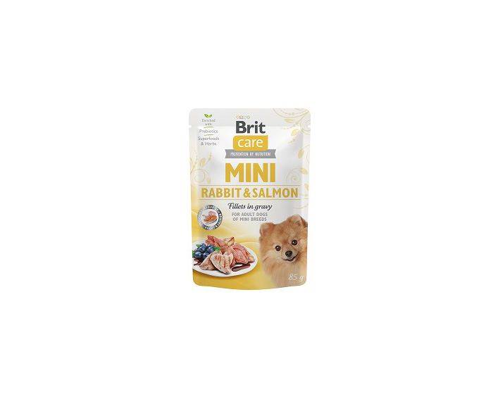 BRIT CARE DOG MINI RABBIT&SALMON 85G