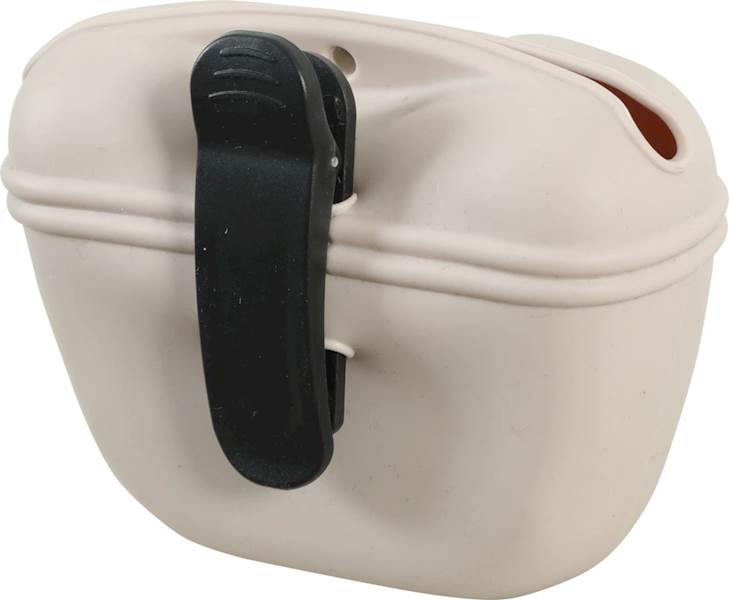 ZOLUX SASZETKA NA PRZYSMAKI DLA PSA SILIKONOWANA NA MAGNES BEŻOWA