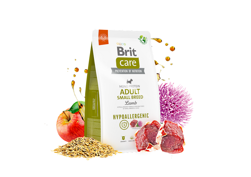 BRIT CARE DOG HYPOALLERGENIC ADULT SMALL BREED LAMB 3KG