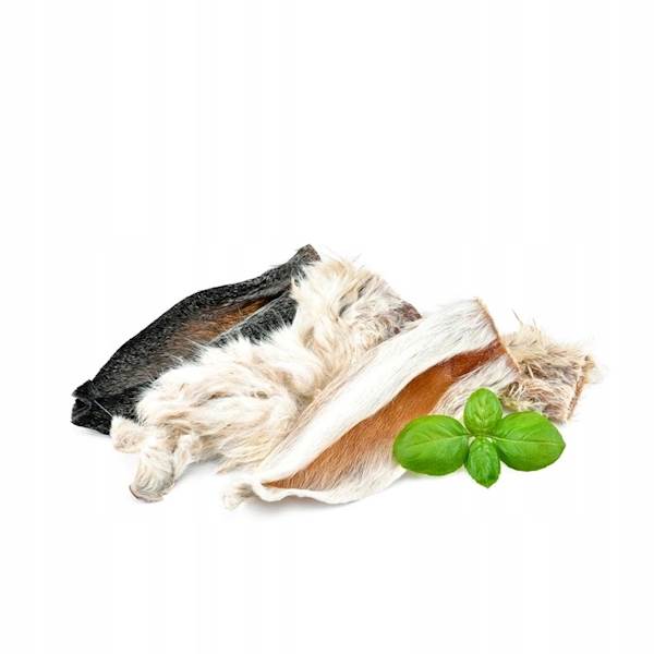 PETMEX KOT USZY KRÓLIKA Z FUTREM CIĘTE 4SZT