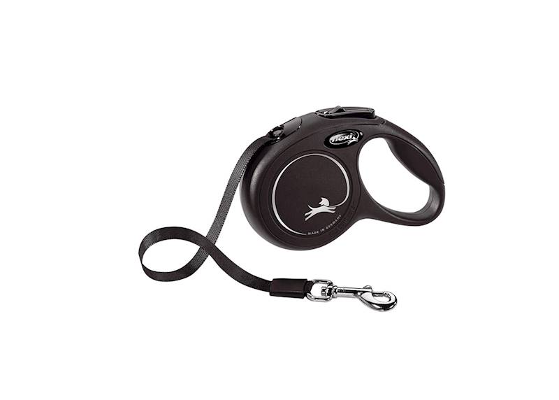 FLEXI NEW CLASSIC TAŚMA XS 12KG 3M CZARNA