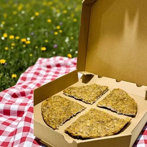 DOGY PIZZA Z SEREM CHEDDAR I SZPARAGAMI