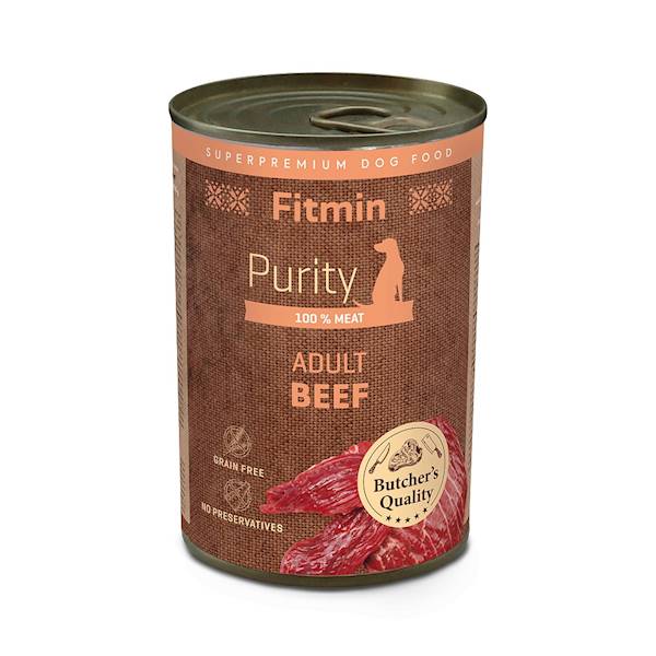 FITMIN DOG PURITY BEEF 400G