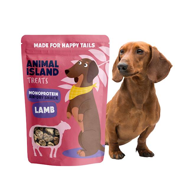 ANIMAL ISLAND DOG PIECZONE SMACZKI JAGNIĘCINA 80G