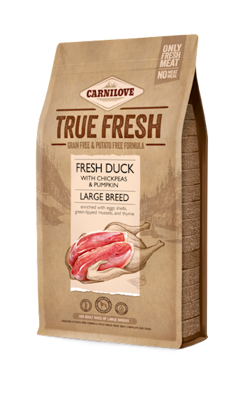 CARNILOVE DOG TRUE FRESH DUCK FOR LARGE BREED 4KG