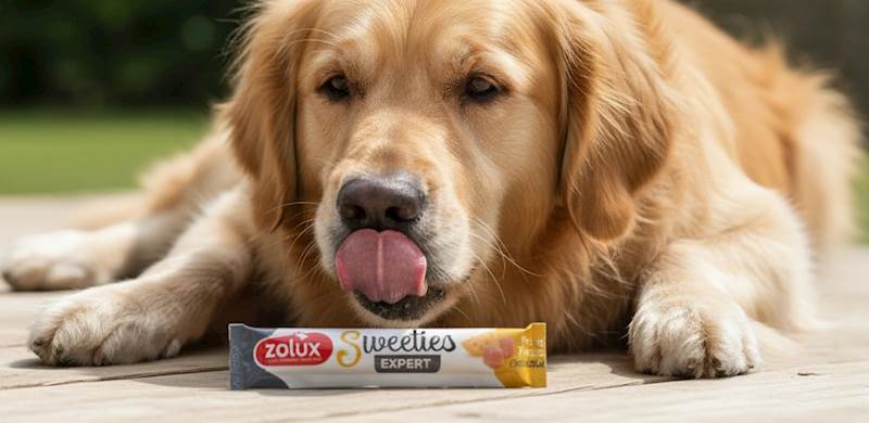 ZOLUX SWEETIES KREMOWY PRZYSMAK DLA PSA Z KURCZAKIEM I SEREM 14G