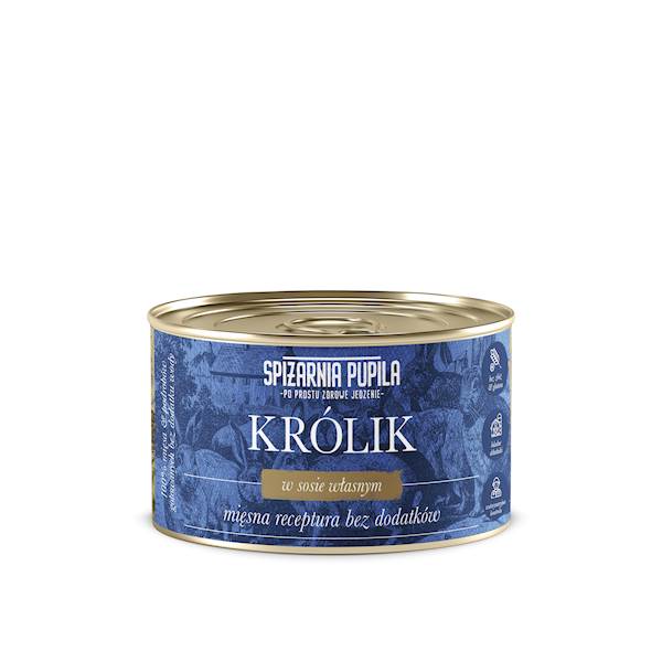 SPIŻARNIA PUPILA 100% KRÓLIKA 410G