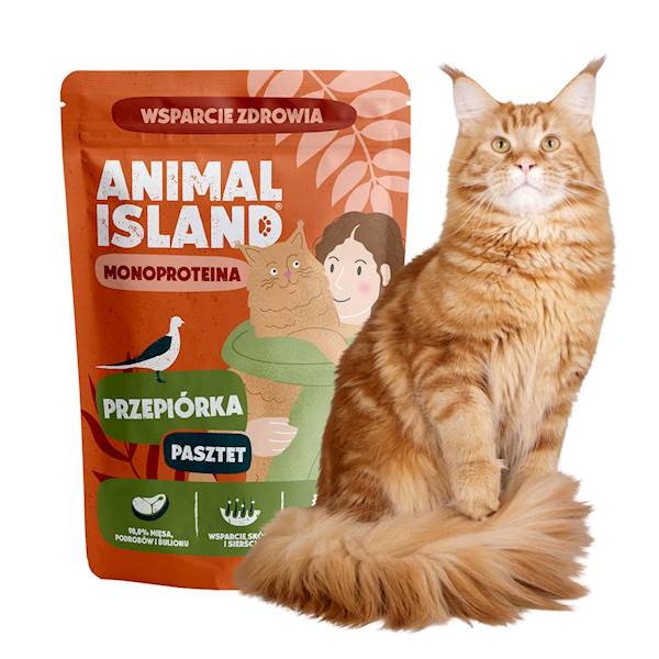 ANIMAL ISLAND CAT MONO PRZEPIÓRKA (PASZTET) 100G