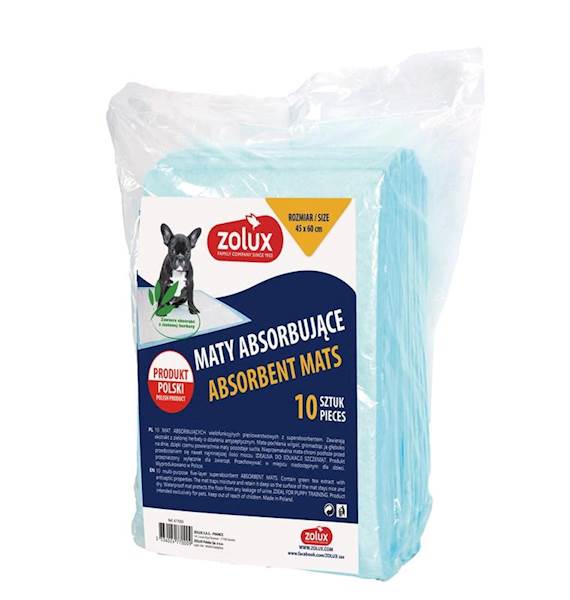 ZOLUX MATY ABSORBUJĄCE 45X60 10SZT