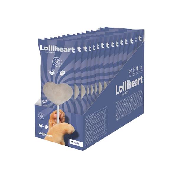 M-PETS LOLLIHEART (LIZAK DLA KOTA) KURCZAK I BORÓWKA 4G