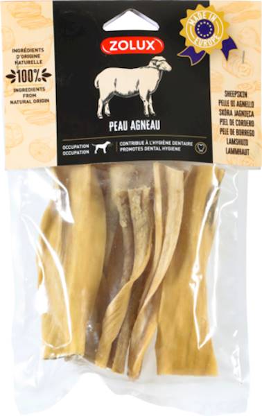 ZOLUX SKÓRA JAGNIĘCA 15CM 100G