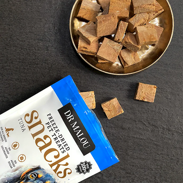 DR MALOU PRZYSMAKI LIOFILIZOWANE DLA PSA 100% TUŃCZYKA 50G