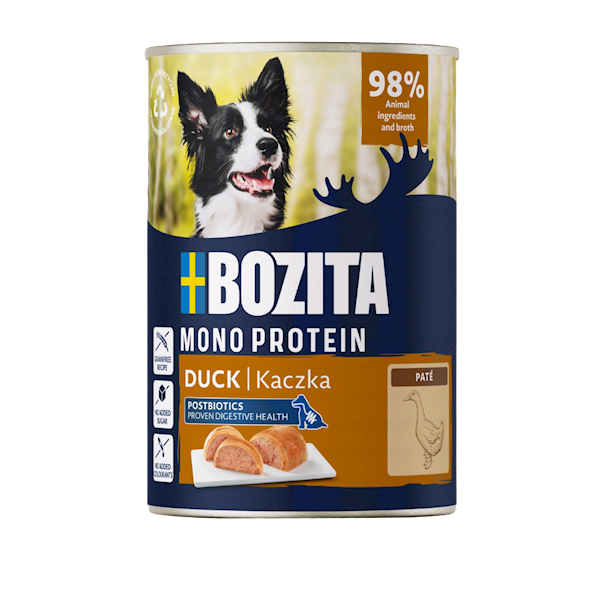 BOZITA PIES MONOPROTEIN KACZKA PUSZKA 400G