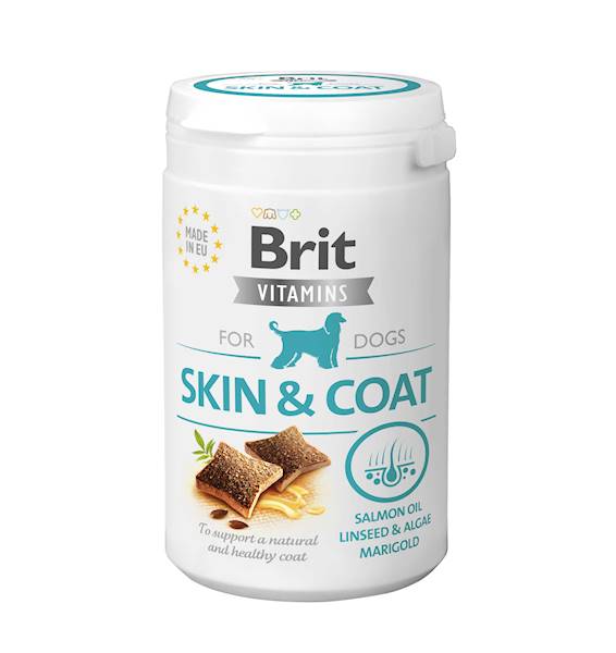 BRIT VITAMINS FOR DOGS SKIN&COAT 150G