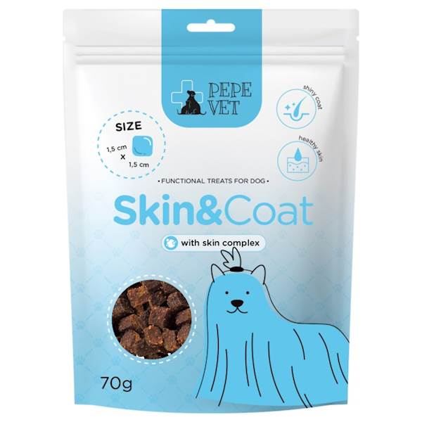 PEPE VET PRZYSMAK FUNKCYJNY SKIN & COAT 70G