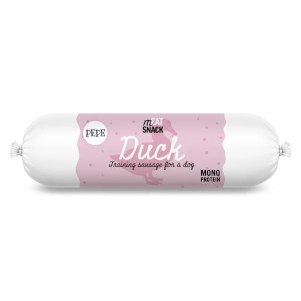 PEPE TRAINING SAUSAGE DUCK (KIEŁBASKA Z KACZKI) 200G