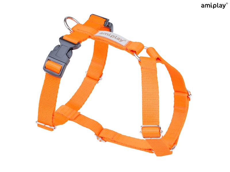 AMIPLAY SAMBA SZELKI REGULOWANE GUARD POMARAŃCZOWE XL