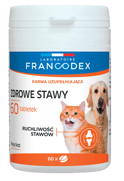FRANCODEX ZDROWE STAWY DLA PSÓW I KOTÓW 60TAB