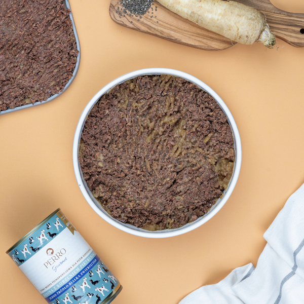 PERRO GOURMET KONINA Z KORZENIEM PIETRUSZKI 400G