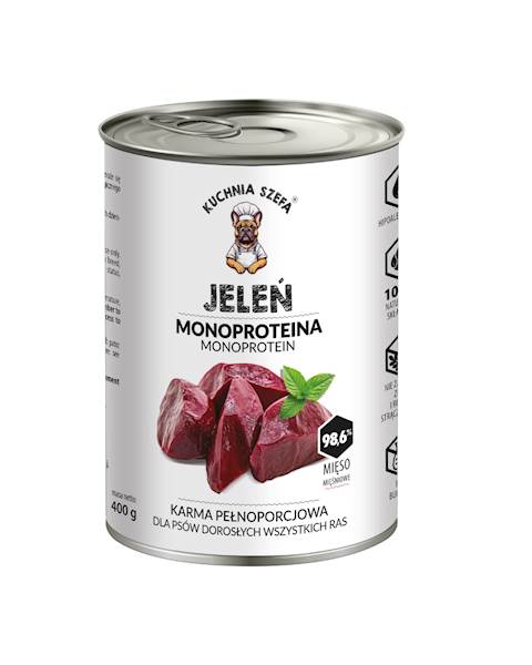 KUCHNIA SZEFA JELEŃ 400G