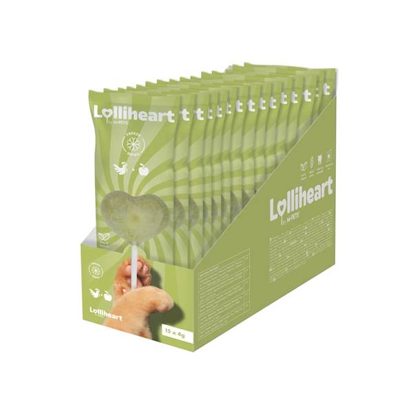 M-PETS LOLLIHEART (LIZAK DLA KOTA) KURCZAK I JABŁKO 4G
