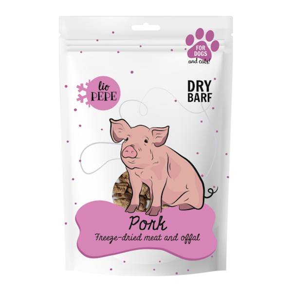 PEPE LIOFILIZOWANE PRZYSMAKI PORK (SERCE WIEPRZOWE) 60G