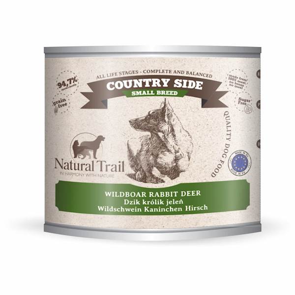 NATURAL TRAIL DOG COUNTRY SIDE DZIK, KRÓLIK, JELEŃ 200G