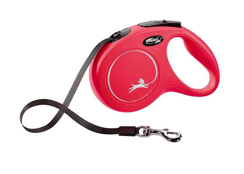 FLEXI NEW CLASSIC TAŚMA M 25KG 5M CZERWONA
