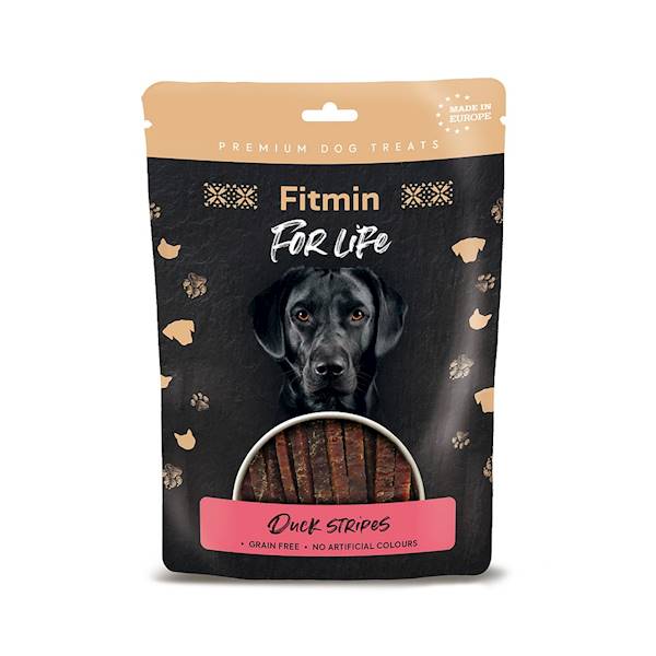 FITMIN FOR LIFE DOG DUCK STRIPES 70G