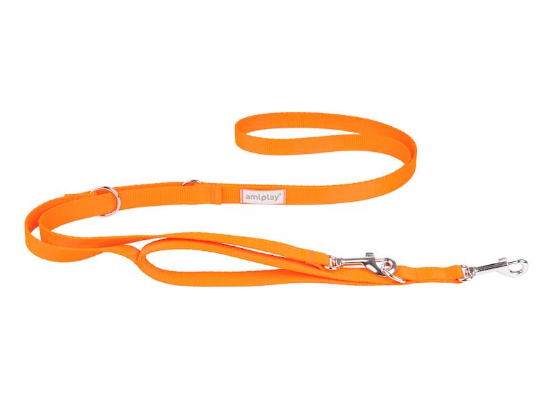 AMIPLAY SAMBA SMYCZ REGULOWANA 7W1 POMARAŃCZOWA XL