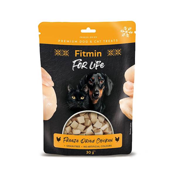 FITMIN FOR LIFE FREEZE DRIED CHICKEN 30G