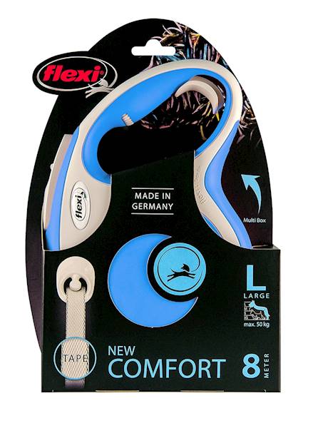 FLEXI NEW COMFORT TAŚMA L 50KG 8M NIEBIESKA
