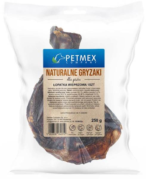 PETMEX ŁOPATKA WIEPRZOWA 120G 1SZT