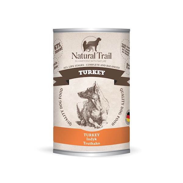 NATURAL TRAIL DOG TURKEY INDYK 400G