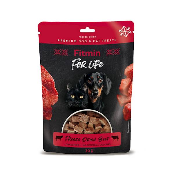 FITMIN FOR LIFE FREEZE DRIED BEEF 30G
