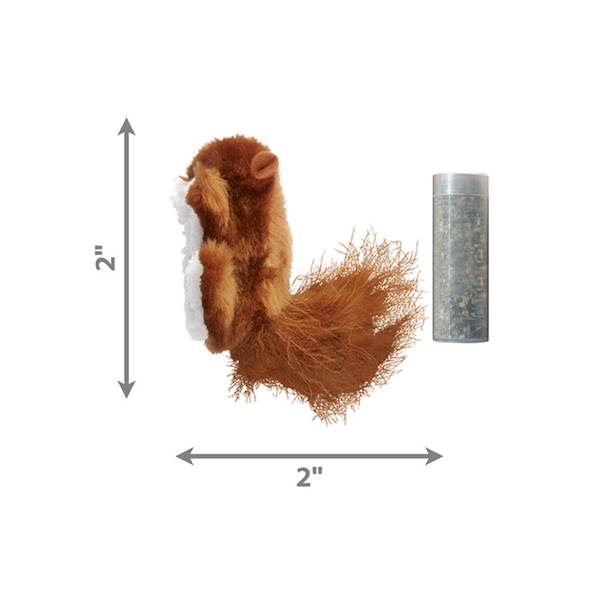 KONG CAT REFILLABLES SQUIRREL