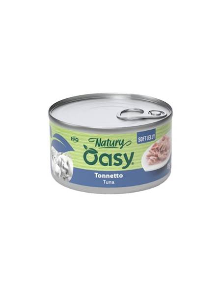 OASY CAT NATURAL PUSZKA TUŃCZYK JELLY 85G