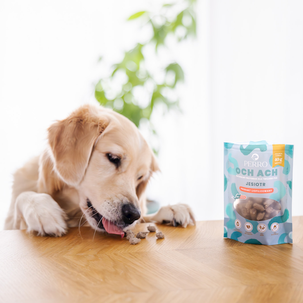 PERRO OCH ACH PRZYSMAKI LIOFILIZOWANE JESIOTR 40G