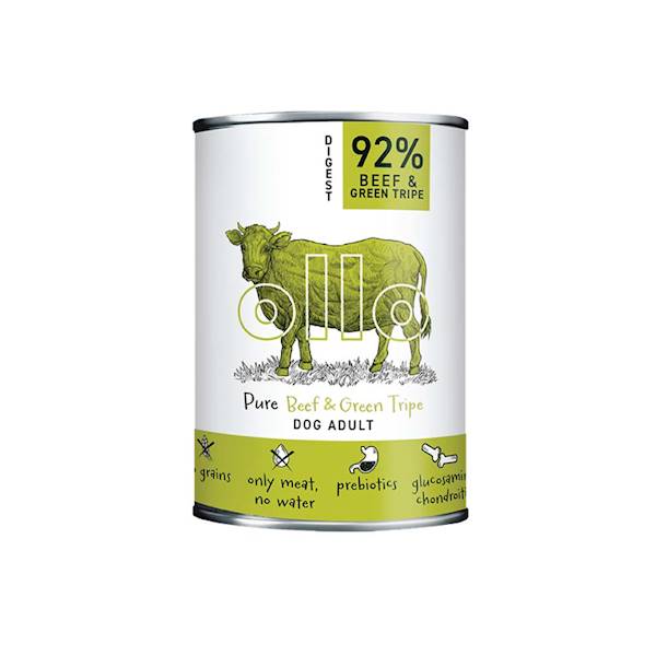 OLLO PURE WOŁOWINA I ŻWACZE 400G