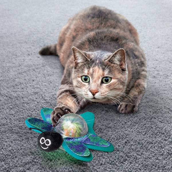 KONG CAT BAT-A-BOUT FLICKER FIREFLY ASSORTED