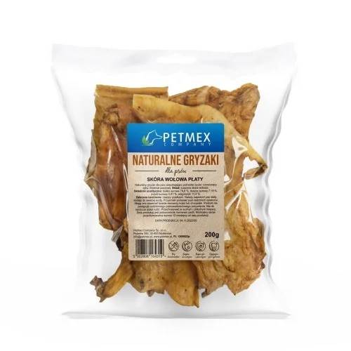 PETMEX SKÓRA WOŁOWA PŁATY 200G