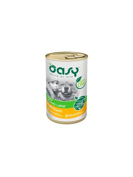 OASY DOG ONE PROTEIN ADULT WIEPRZOWINA 400G