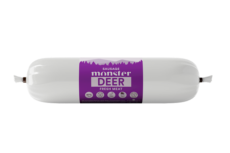 MONSTER DOG SAUSAGE DEER (KIEŁBASKA Z JELENIA) 200G
