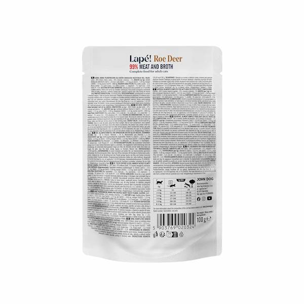 JOHN DOG FOR CATS LAPE SARNA 100G